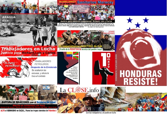 collage de banners de Laclase