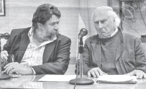 Claudio Lozano y Pino Solanas