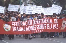 Bolivia manifestacion fabr