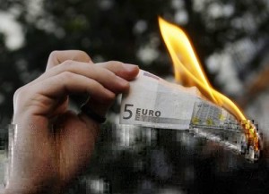 Euro se quema