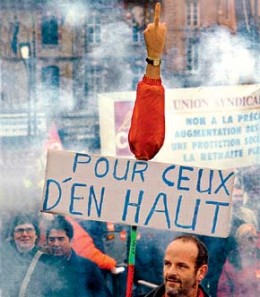 Francia manifestacion