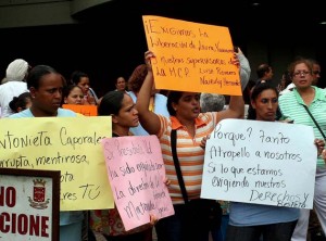 protesta enfermera venez