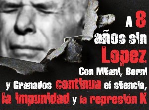 8 años sin julio lopez