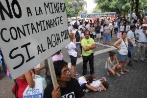 no a la mineras mendoza